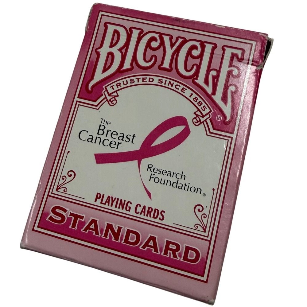 Bicycle Breast Cancer Research Foundation Pink Ribbon Playing Cards Deck